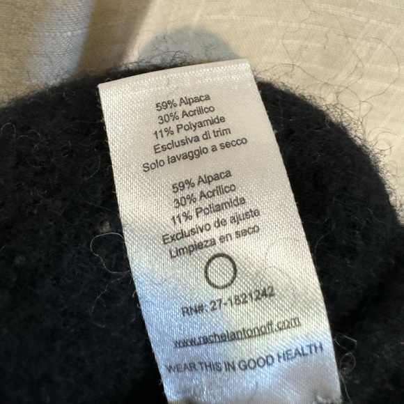 Rachel Antonoff B&W Cookie Sweater in Size XL - Picture 12 of 12